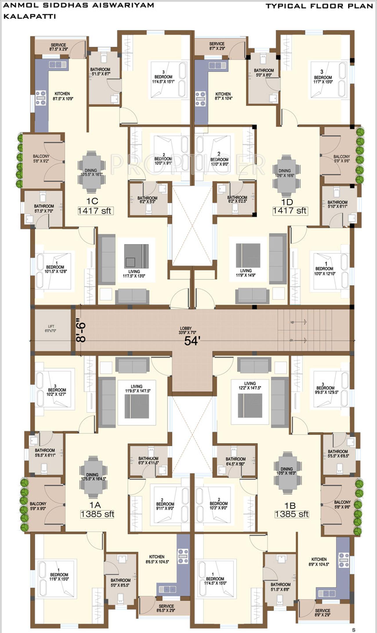 Images for Cluster Plan of Anmol Siddhas Aiswariyam