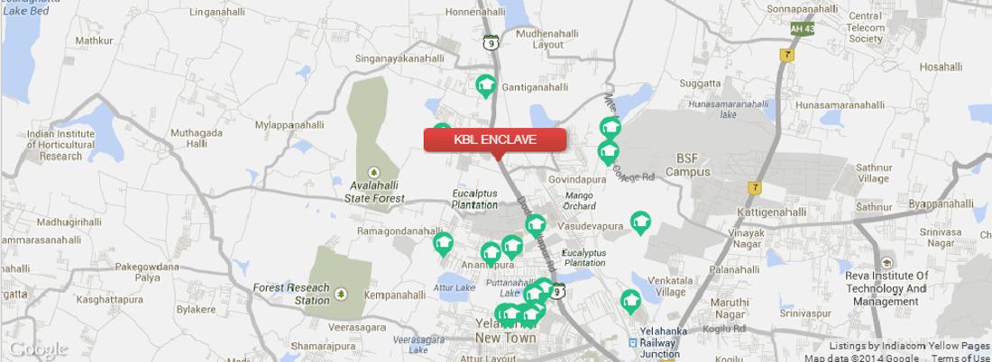 abd-infra kbl-enclave Location Plan