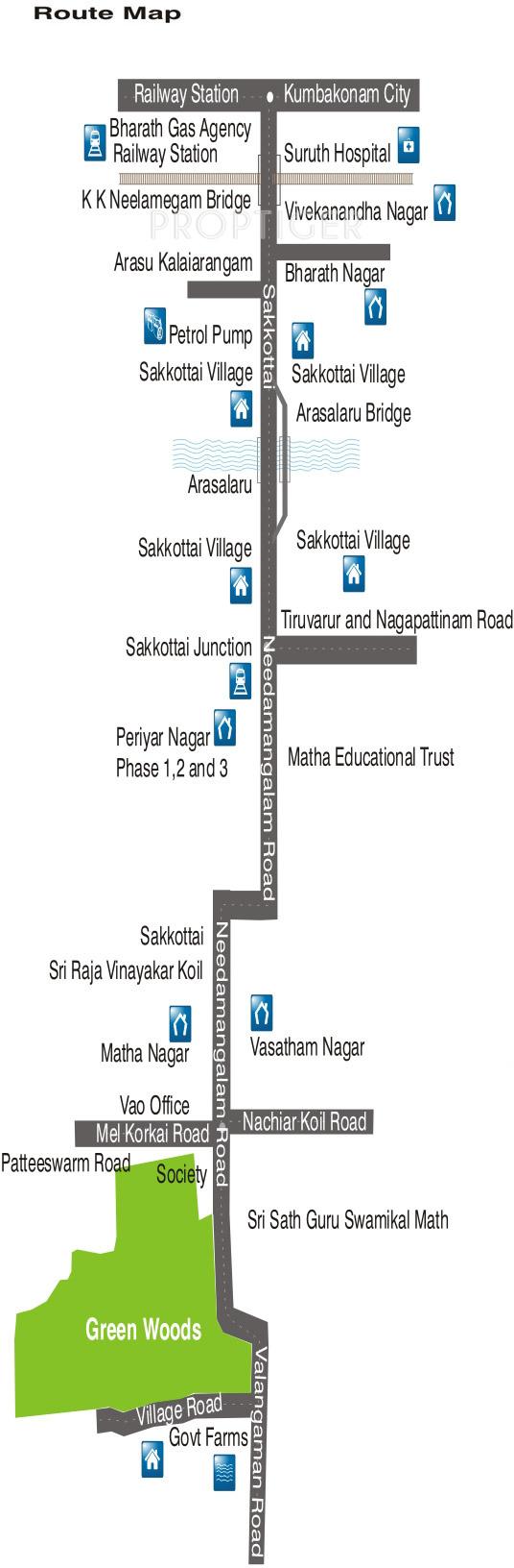 Images for Location Plan of Baashyaam Green Woods