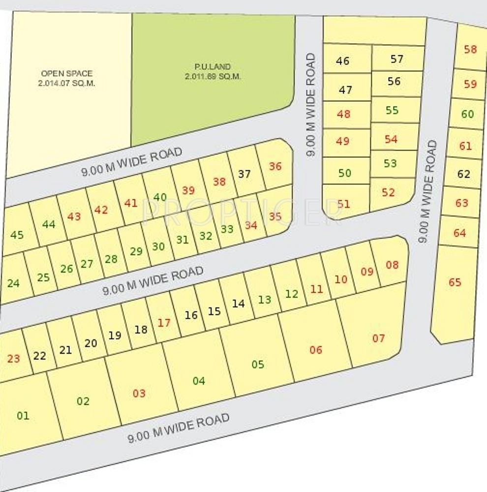 Images for Layout Plan of Pushkar Reverie