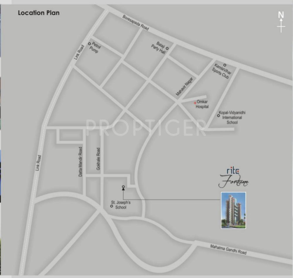 Images for Location Plan of Rite Developers Fortune