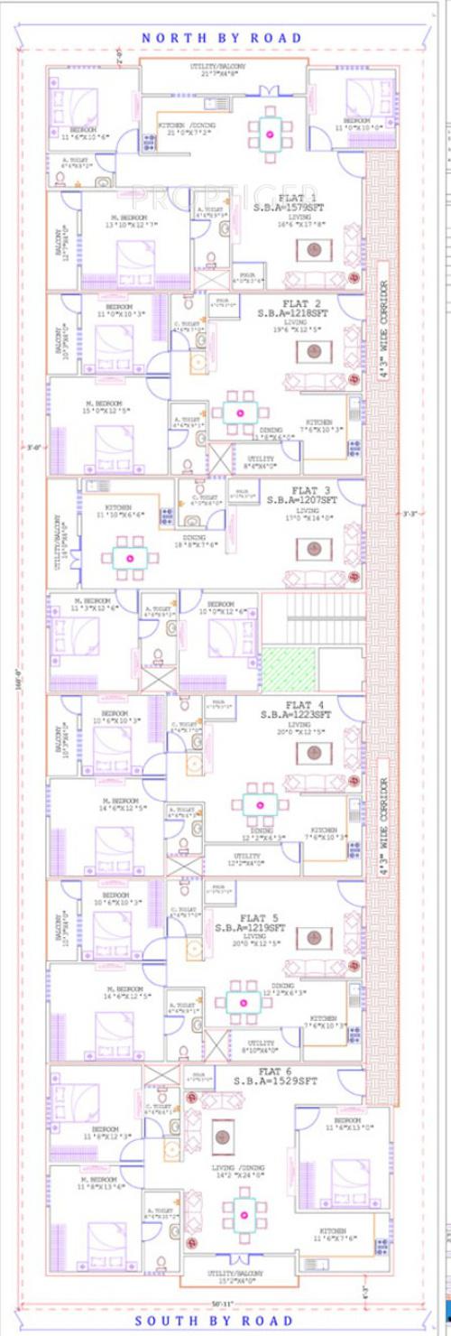 Images for Cluster Plan of Carp Sai Sumukha Dollars