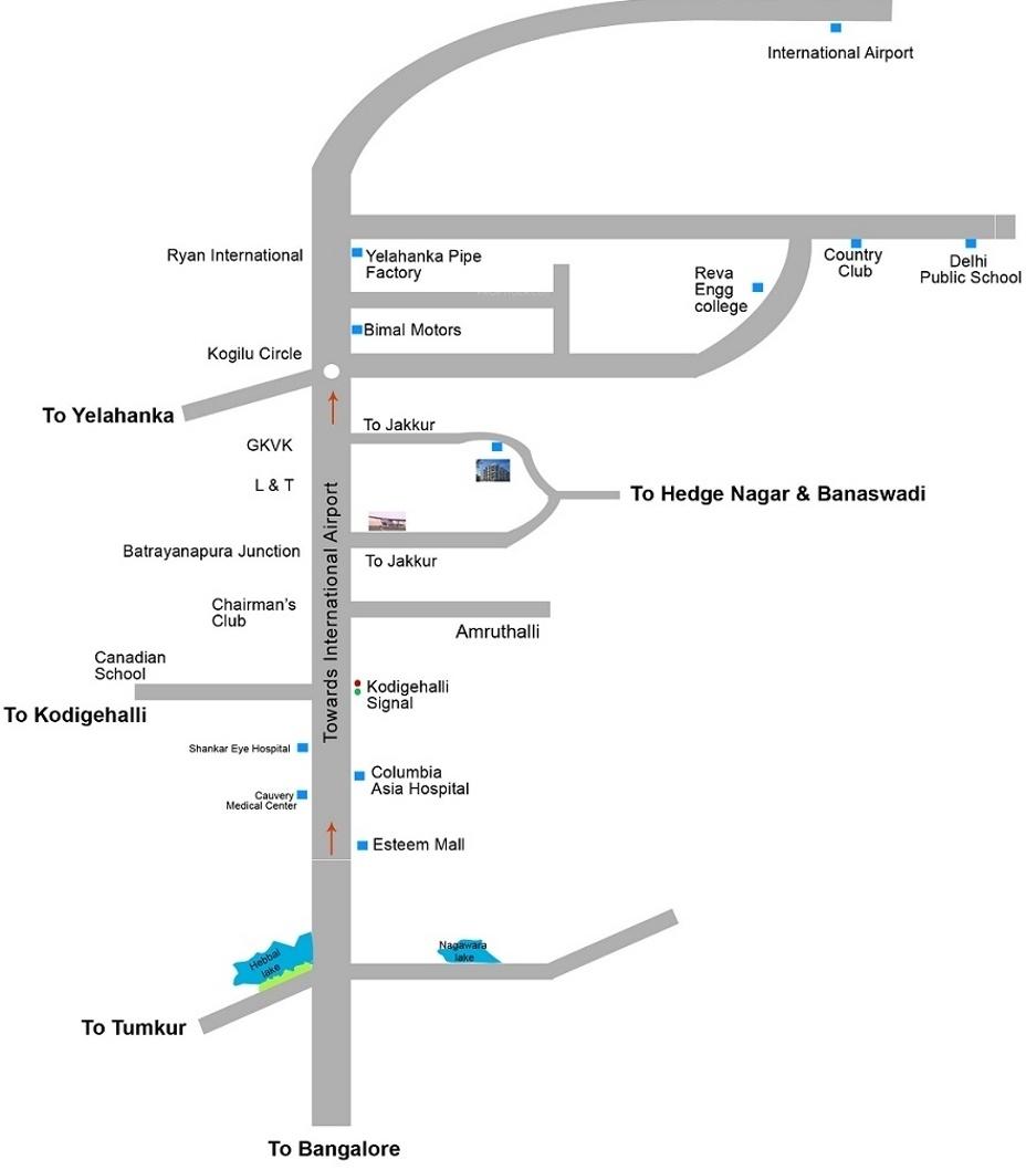 Images for Location Plan of Srinivasa Elite