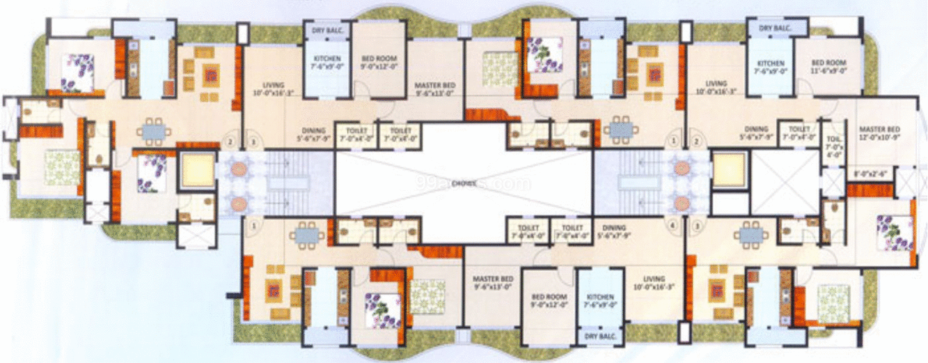 Images for Cluster Plan of Ravi Gaurav Paradise