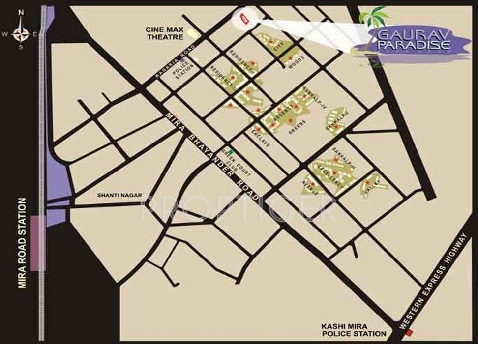 Images for Location Plan of Ravi Gaurav Paradise