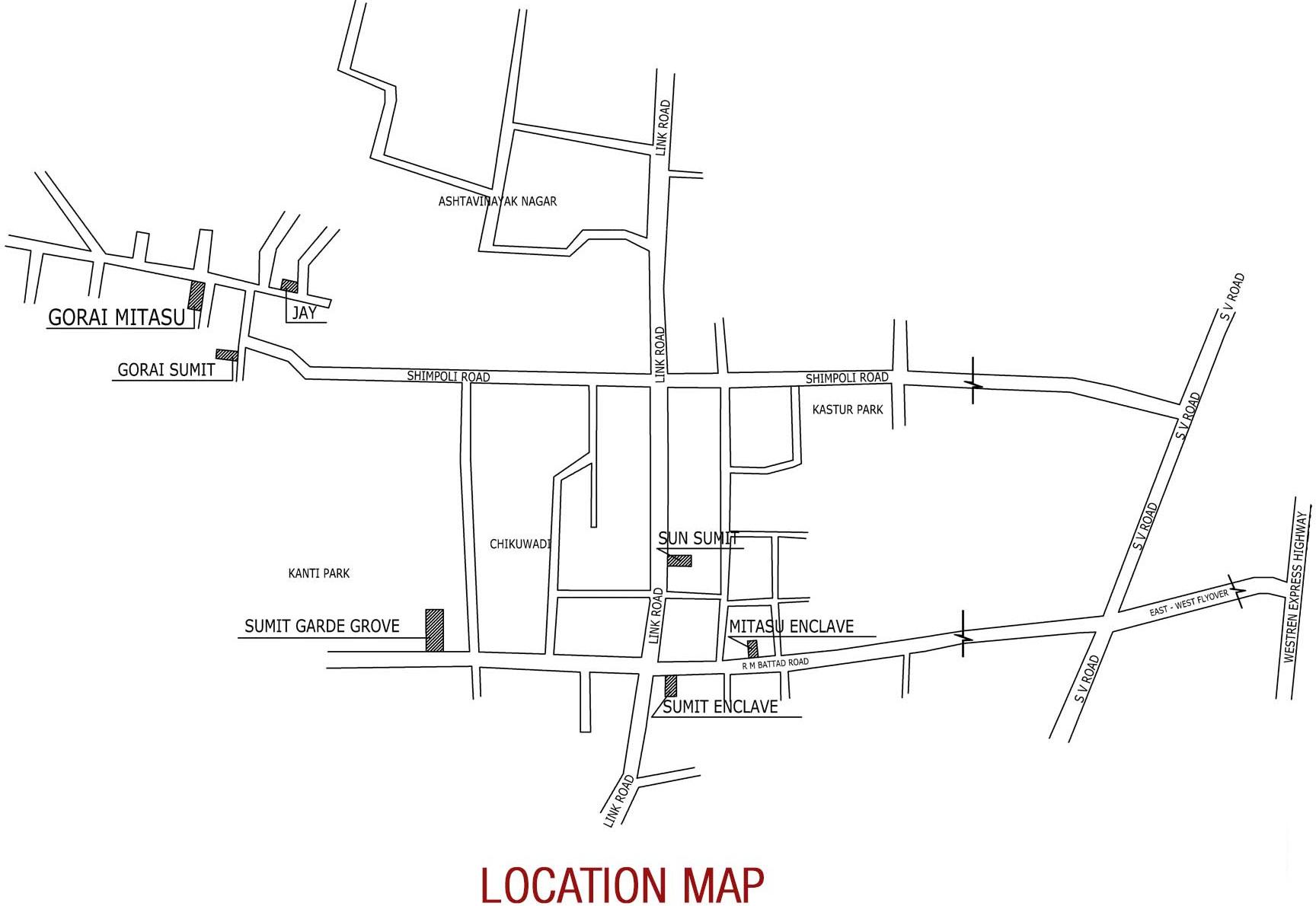 gorai-mitasu Images for Location Plan of Sumit Gorai Mitasu