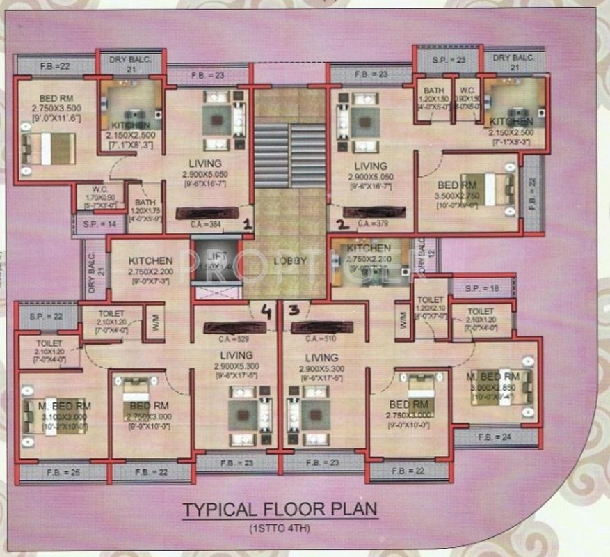 Images for Cluster Plan of Kranti Mayank Residency