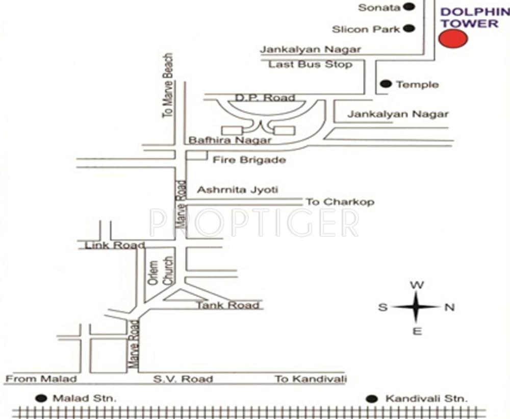dolphin-tower Images for Location Plan of Rajendra Dolphin Tower