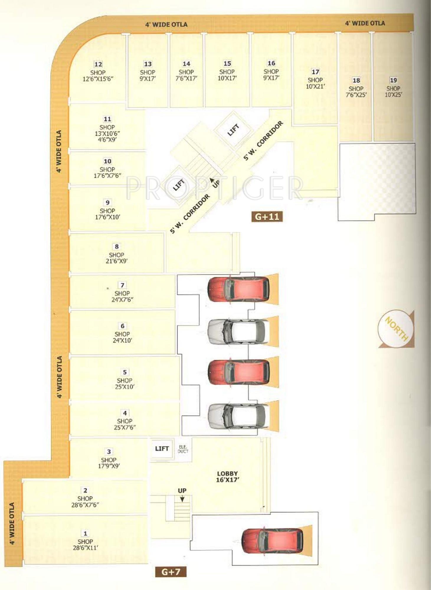 Images for Cluster Plan of Sahakar Heights