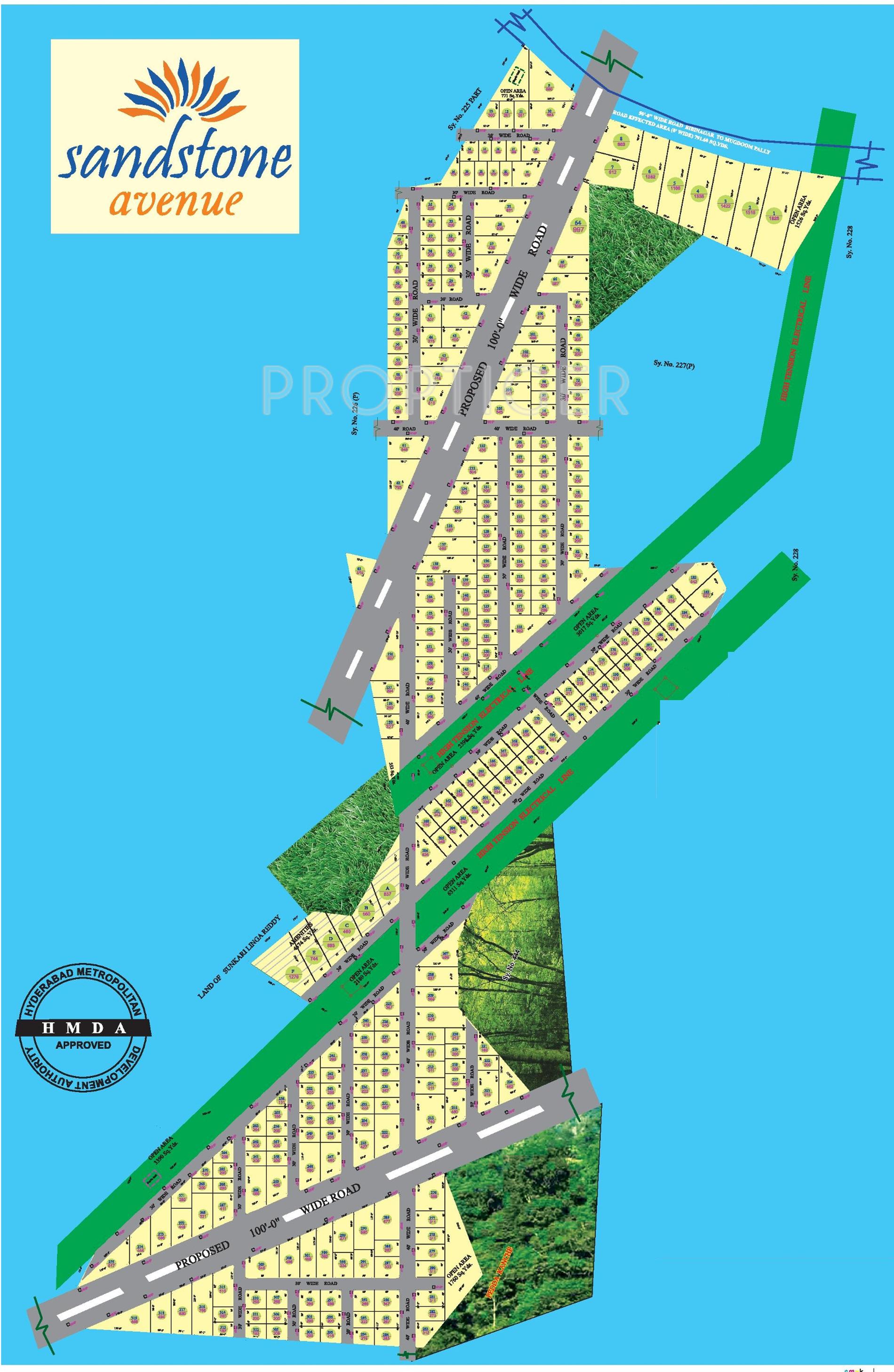 Images for Layout Plan of Sree Chandra Sandstone Avenue