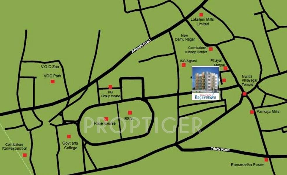 ragavendra Images for Location Plan of Sri Ragavendra