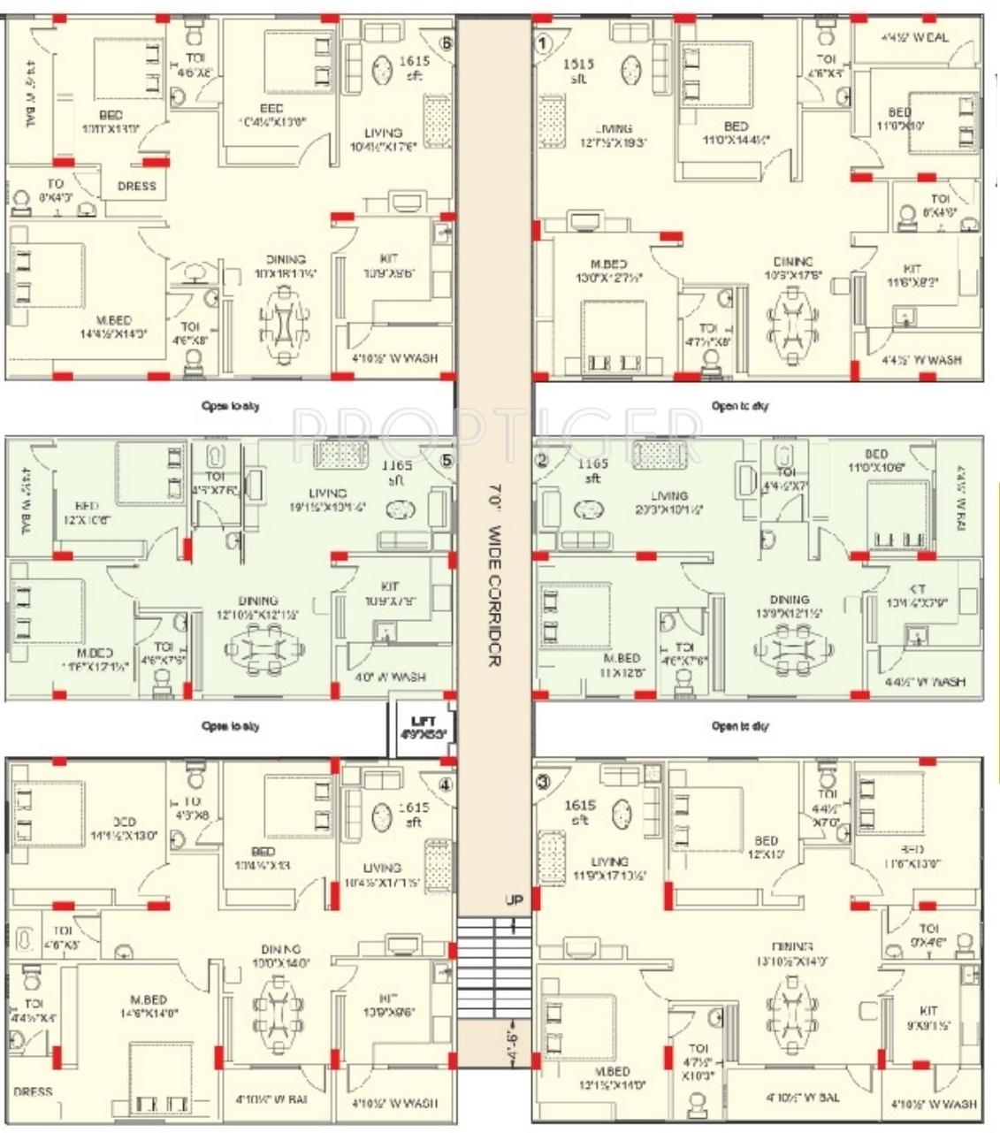 Images for Cluster Plan of Pragathi And Tulasi