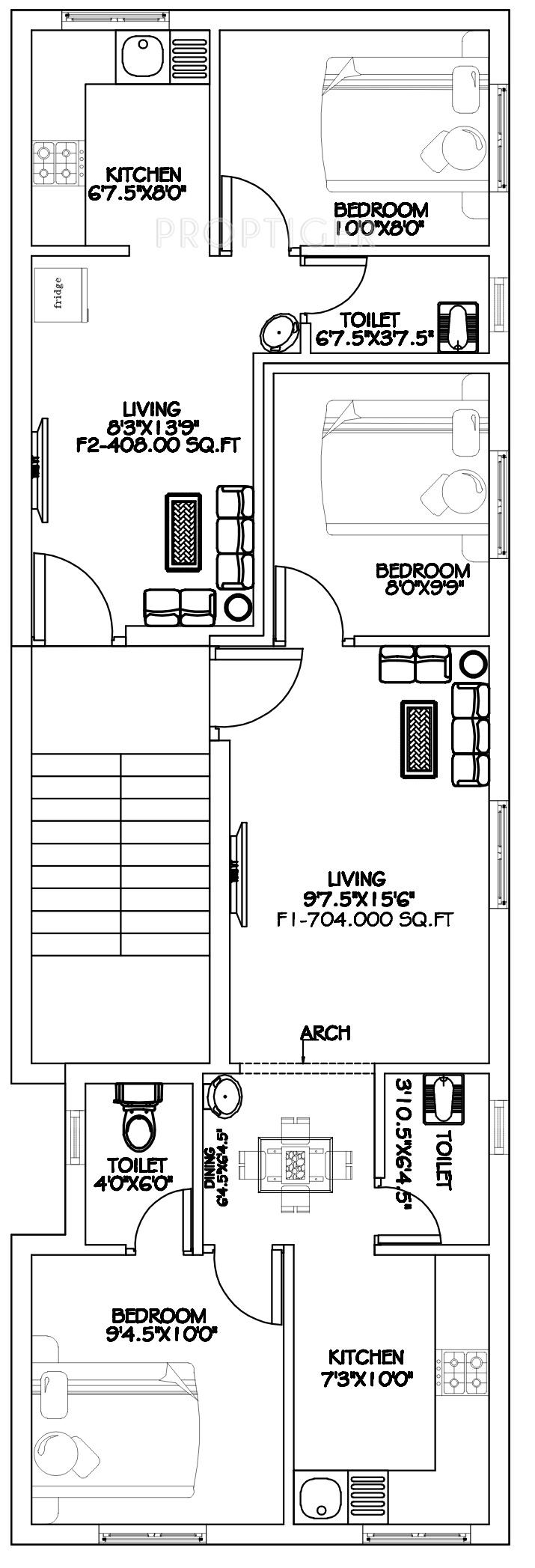 Images for Cluster Plan of CC Ganapathy Arcade