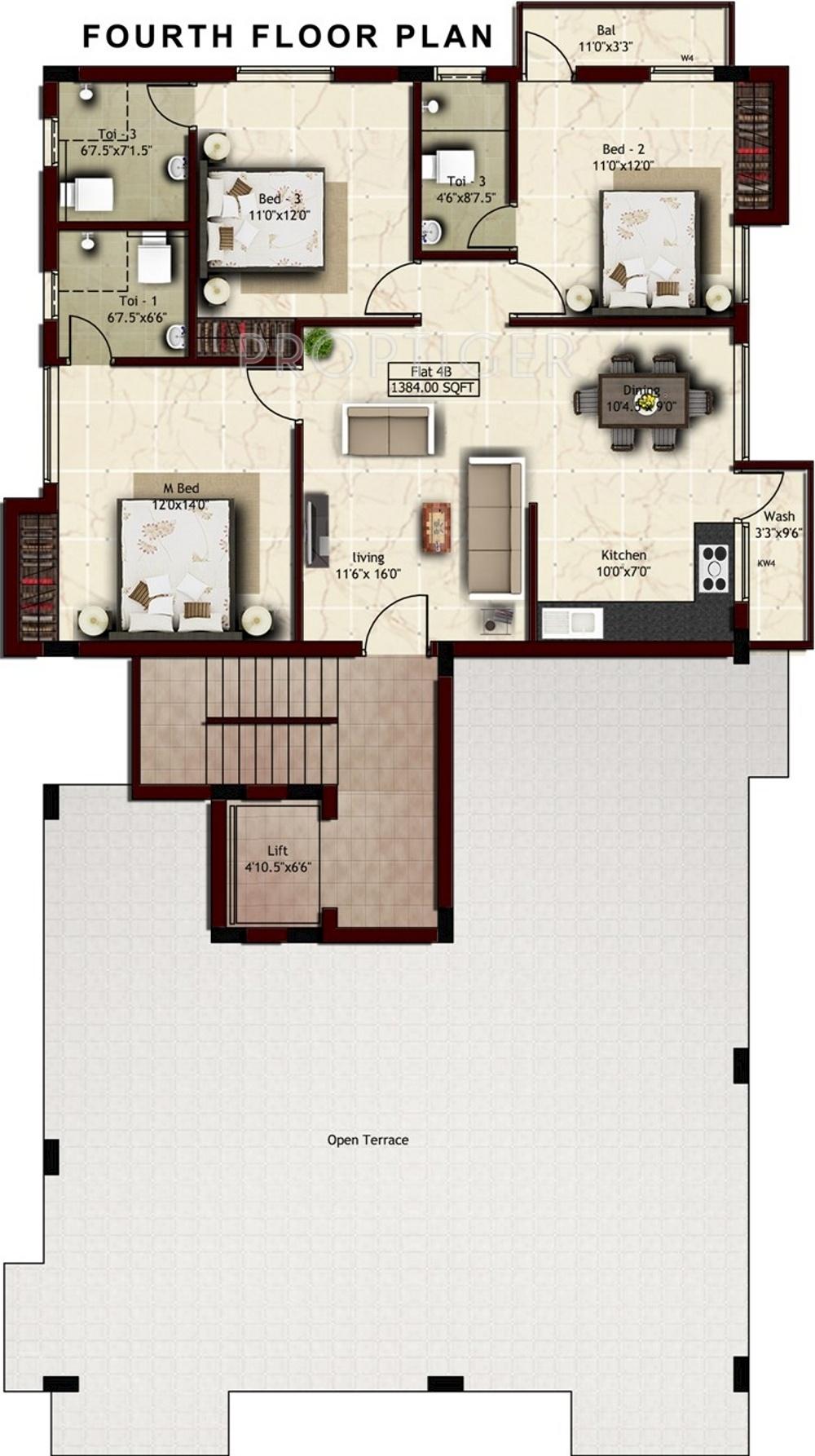 Images for Cluster Plan of India The Lenice Lounge