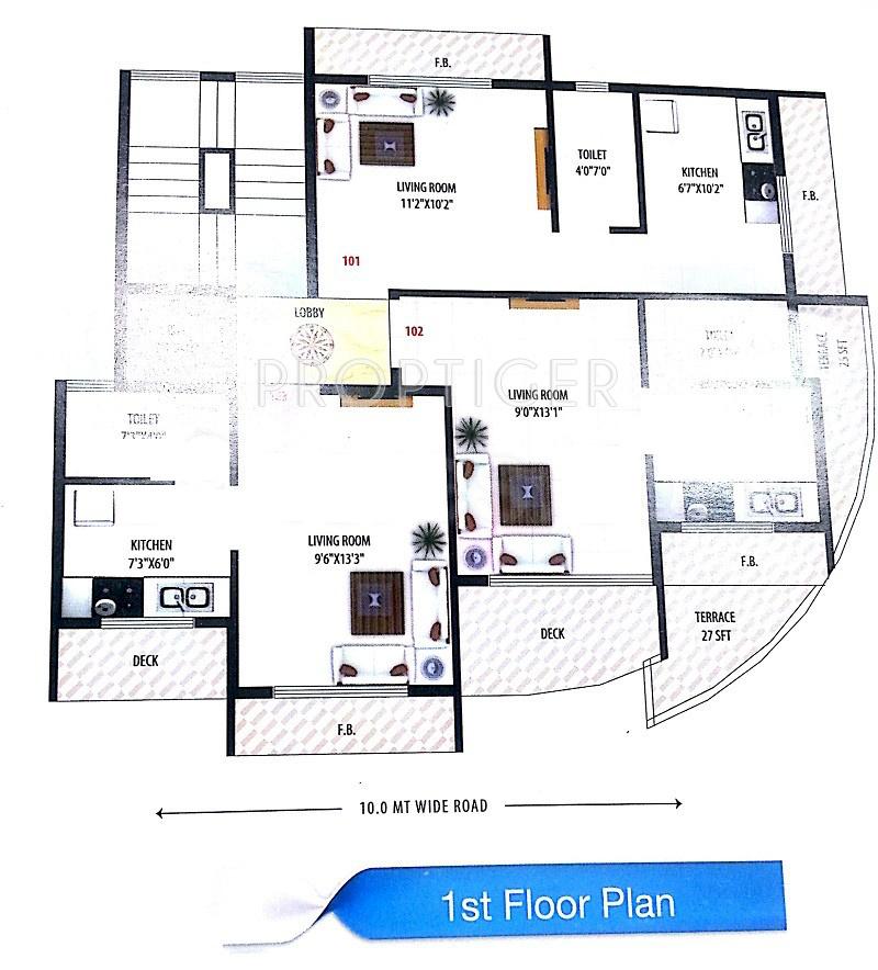 Images for Cluster Plan of Thakur Westend