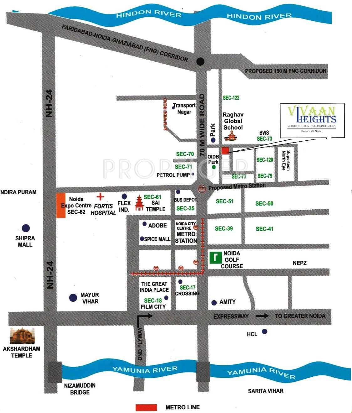 Images for Location Plan of Vrg Infratech and Devlopers Vivaan Heights