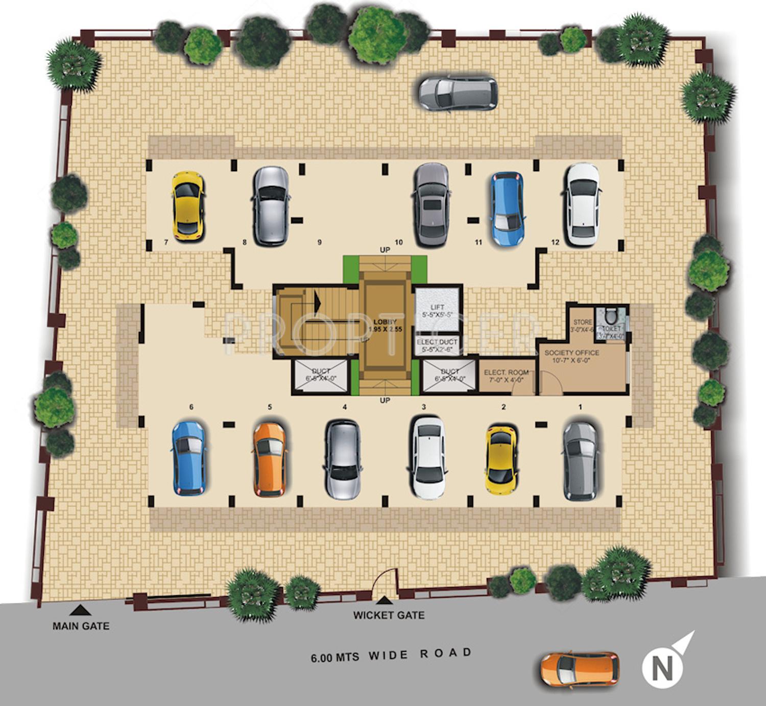 Images for Cluster Plan of Kiron Magnolia