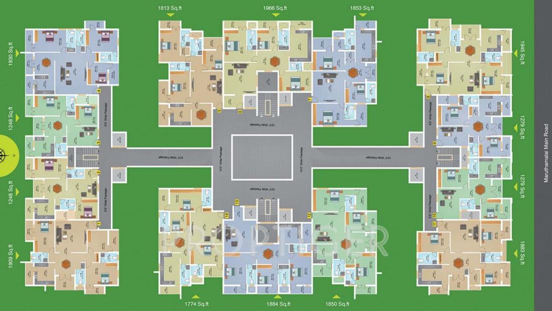 Images for Cluster Plan of Sree Daksha Saharsh