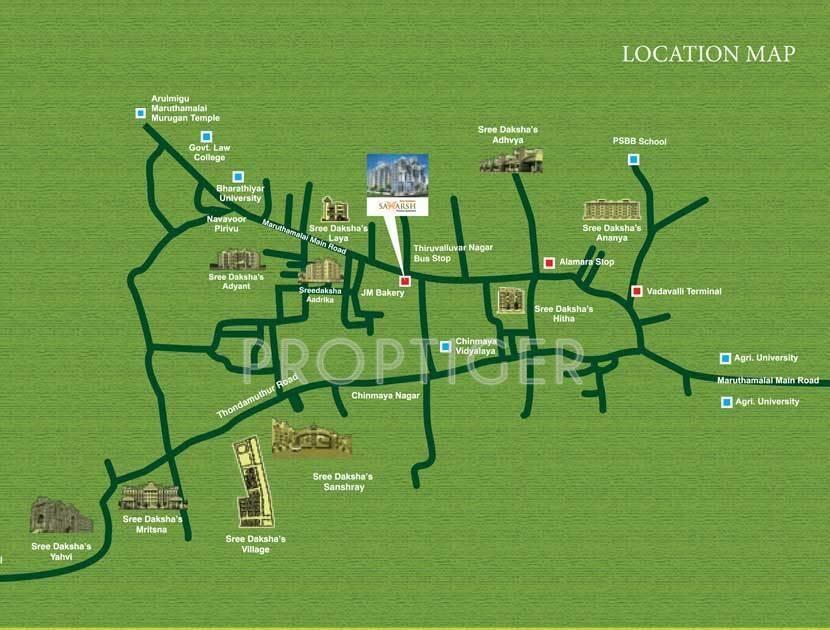 Images for Location Plan of Sree Daksha Saharsh