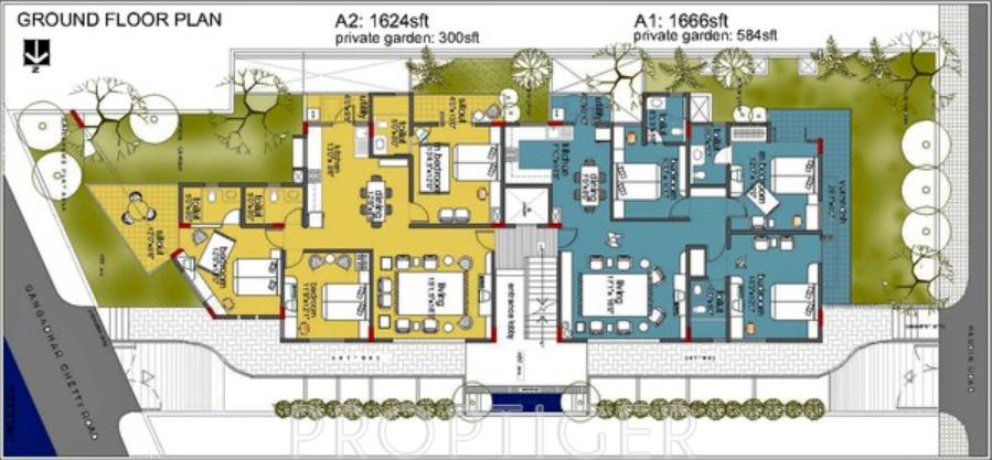 Images for Cluster Plan of Akruti Antra