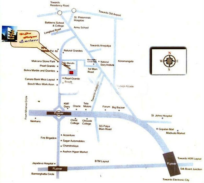 Images for Location Plan of Yashaswini VP Kalyani Enclave