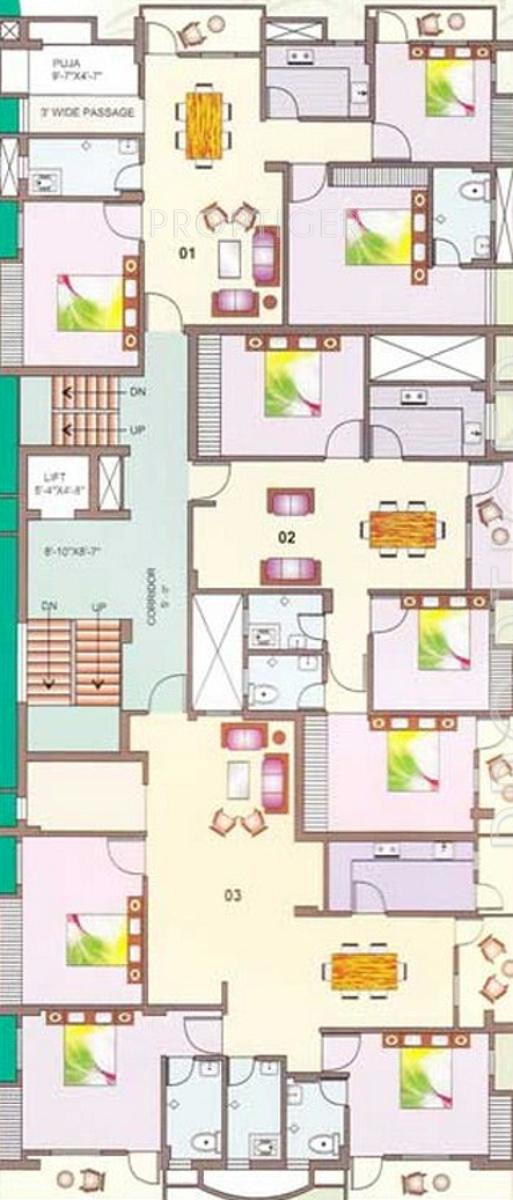 Images for Cluster Plan of Ridhi Sai Niketan