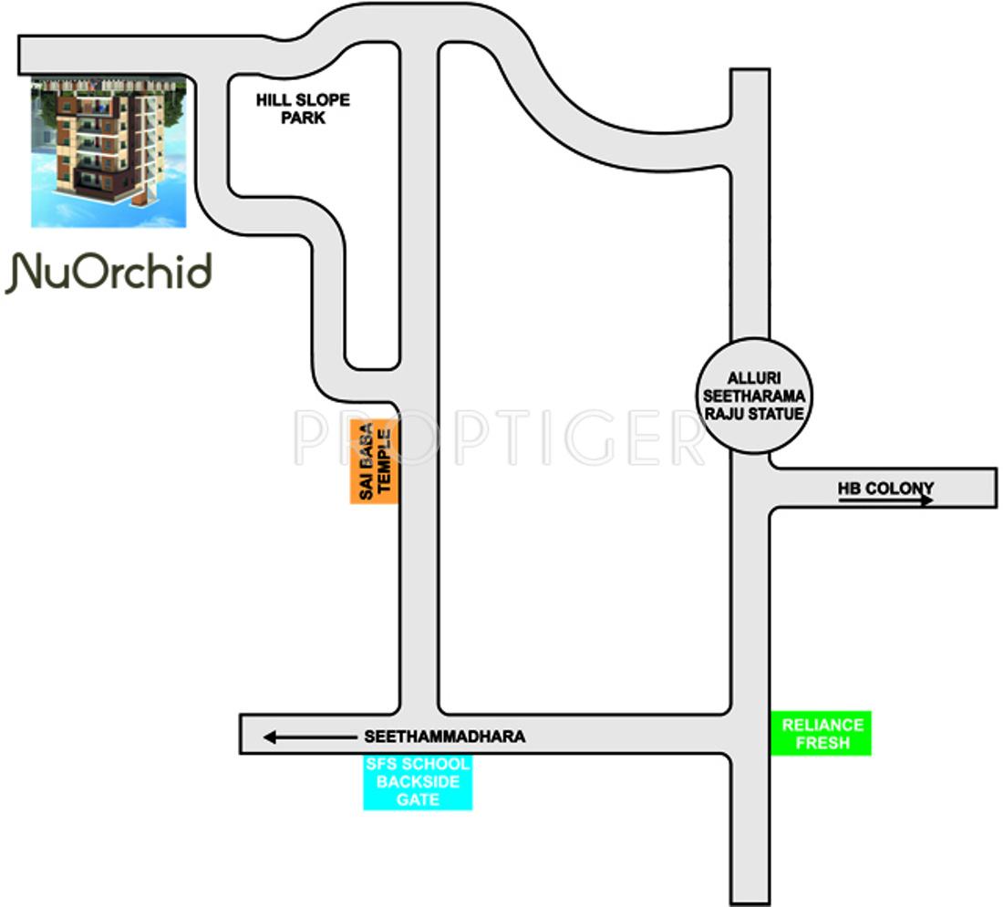 nuorchid Images for Location Plan of Navya NuOrchid