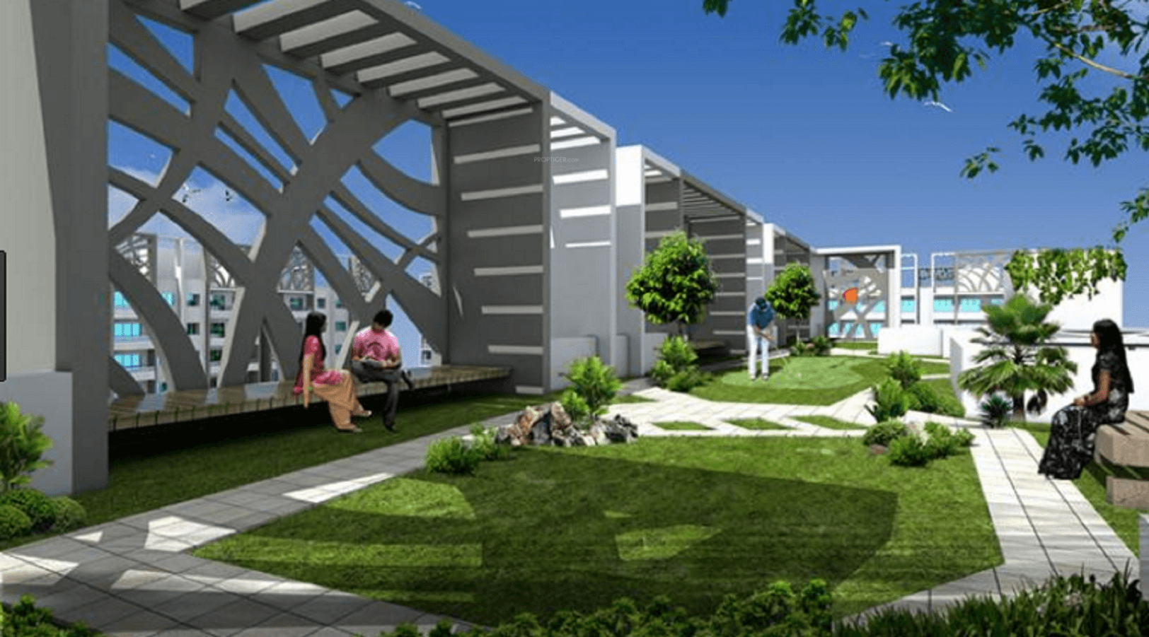 sky-villas Landscaped Gardens