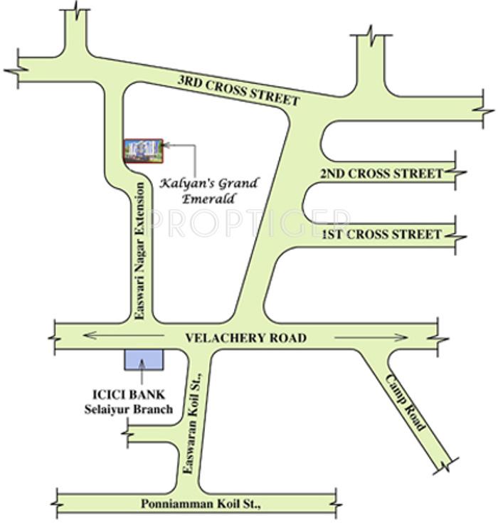 Images for Location Plan of Kalyan Grand Emerald