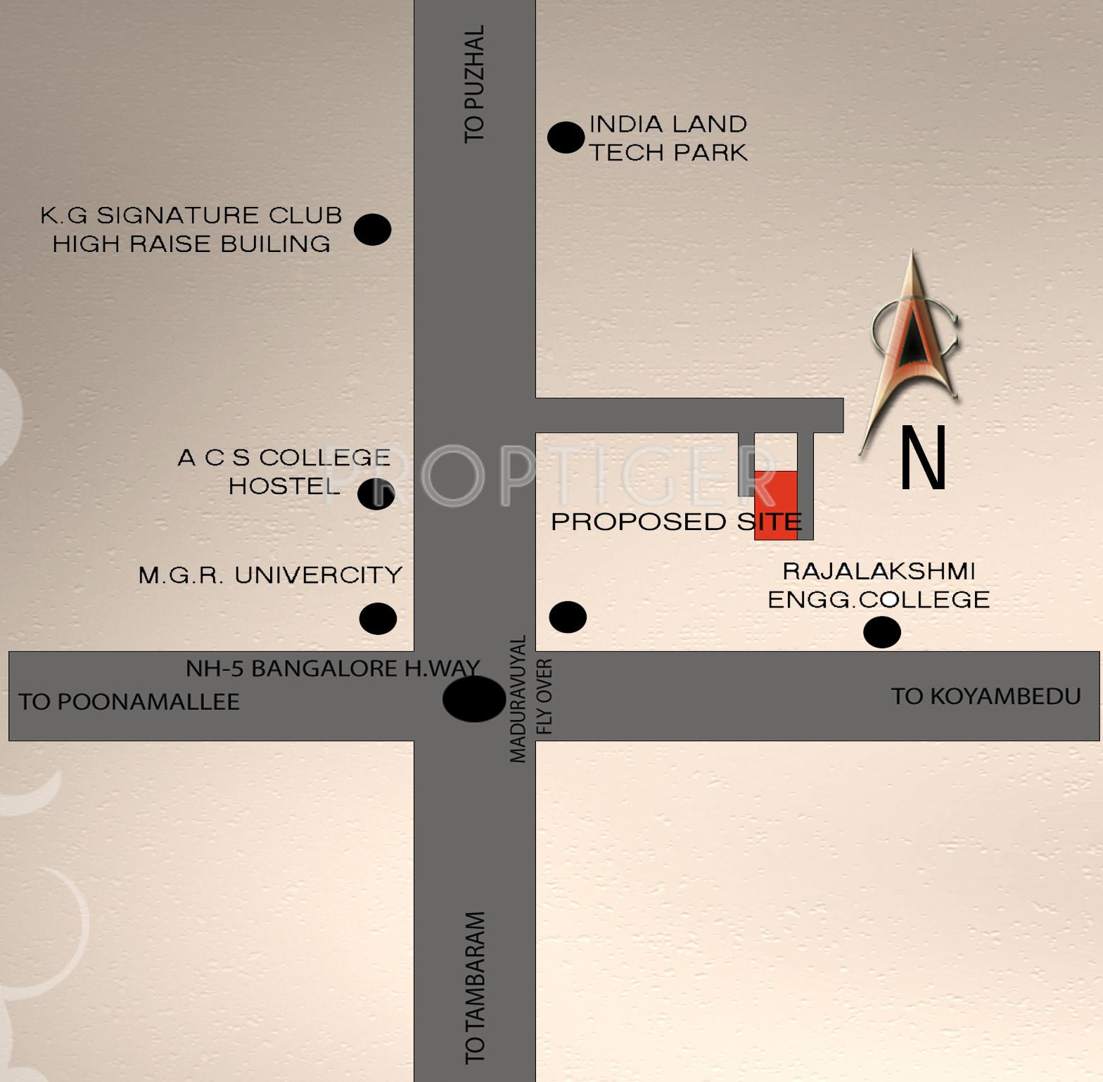 Images for Location Plan of RKN Sri Raksha