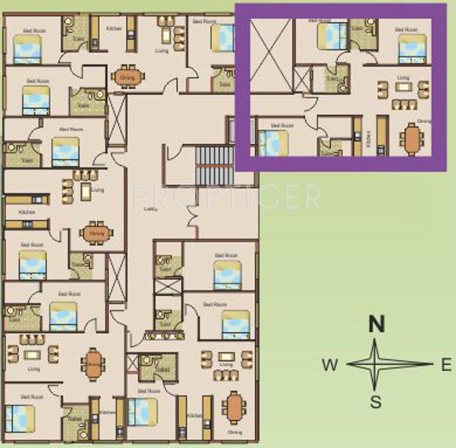 Images for Cluster Plan of Manasa Anantha Leela