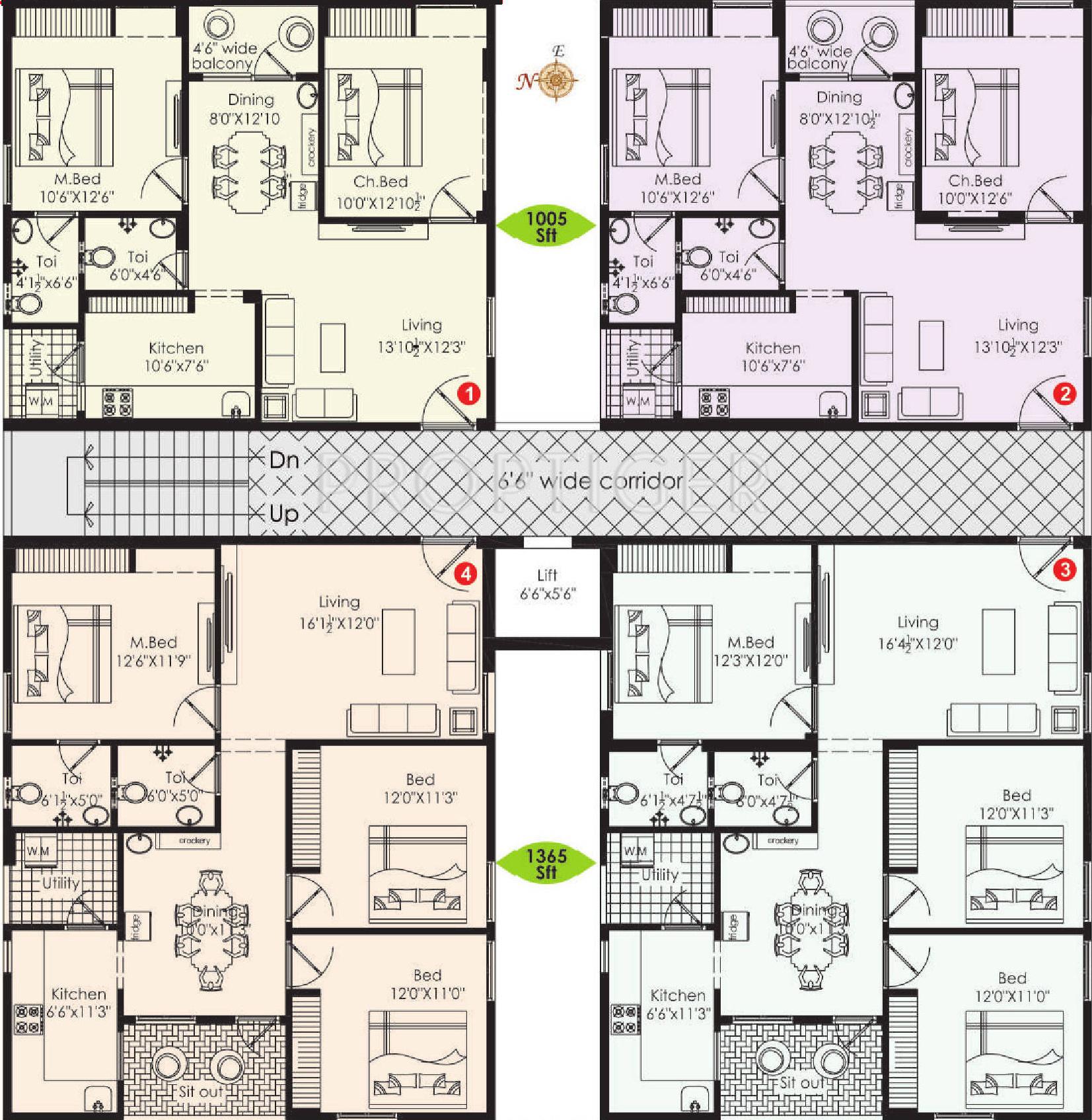 Images for Cluster Plan of Vaishno Ramya Rays