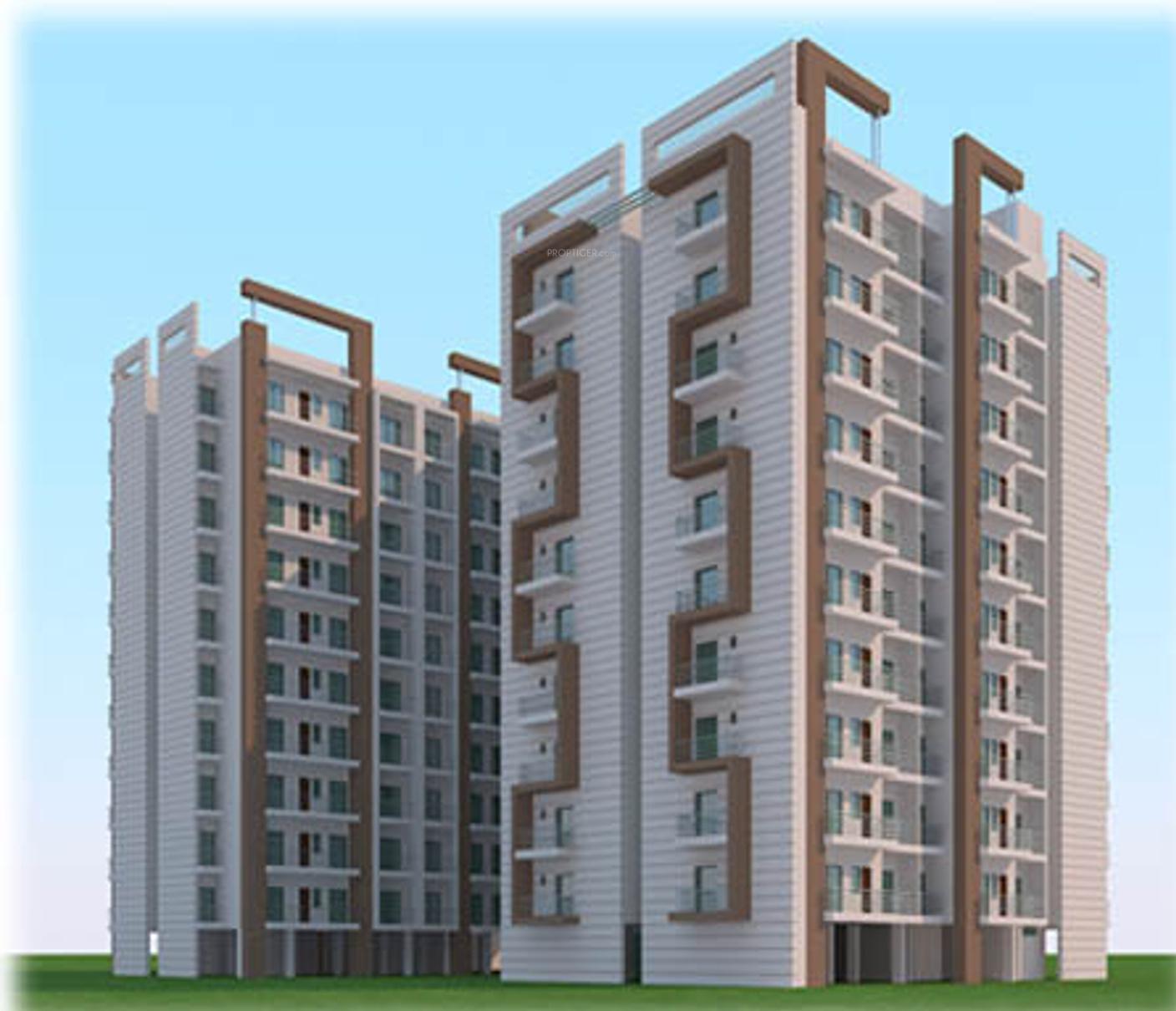 triveni-tower Images for Elevation of Jeet Home Triveni Tower