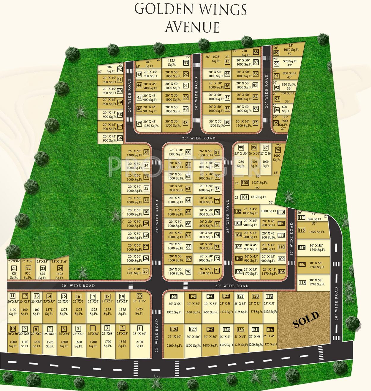 Images for Layout Plan of Kiran Golden Wings
