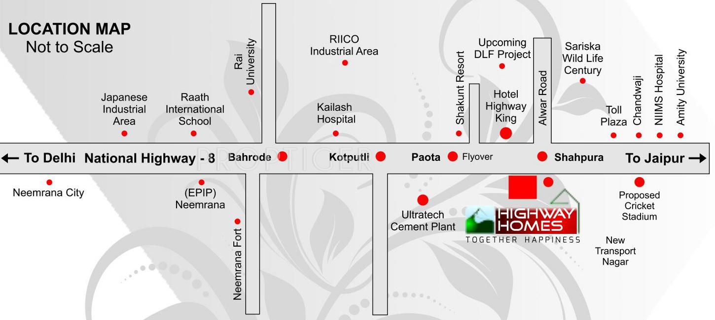 Images for Location Plan of Prestigious Highway Homes