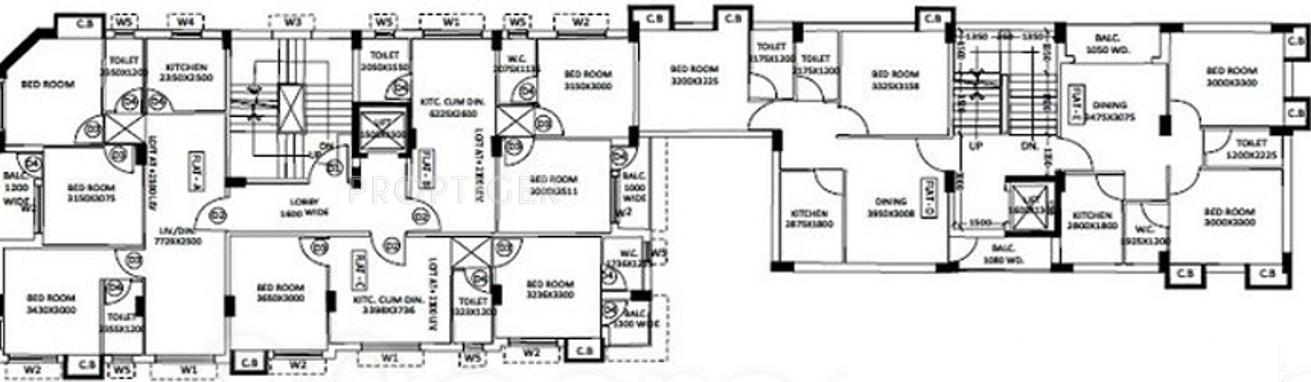 Images for Cluster Plan of Liberty Uttam Plaza