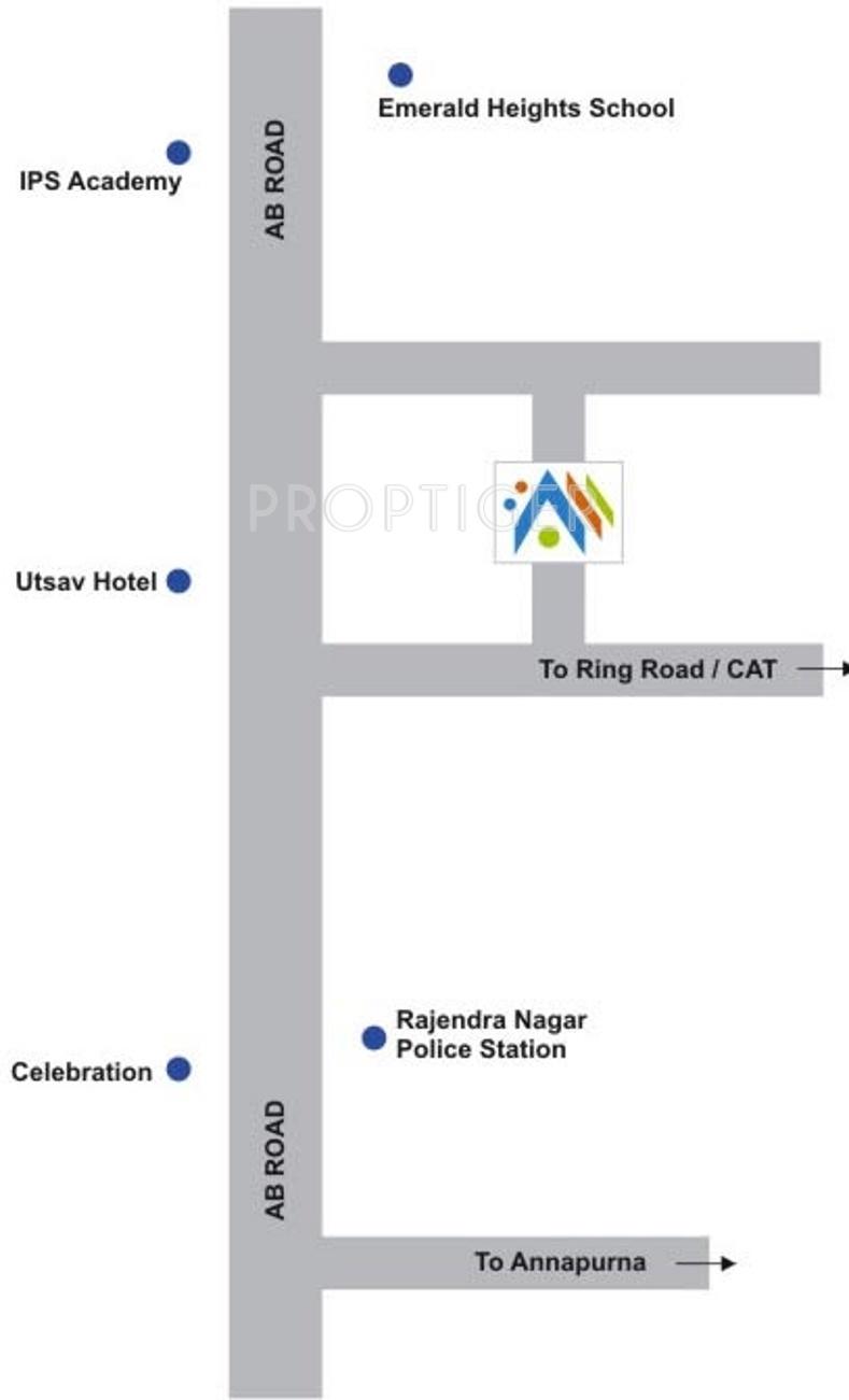 Images for Location Plan of Landmark Radhe Regency