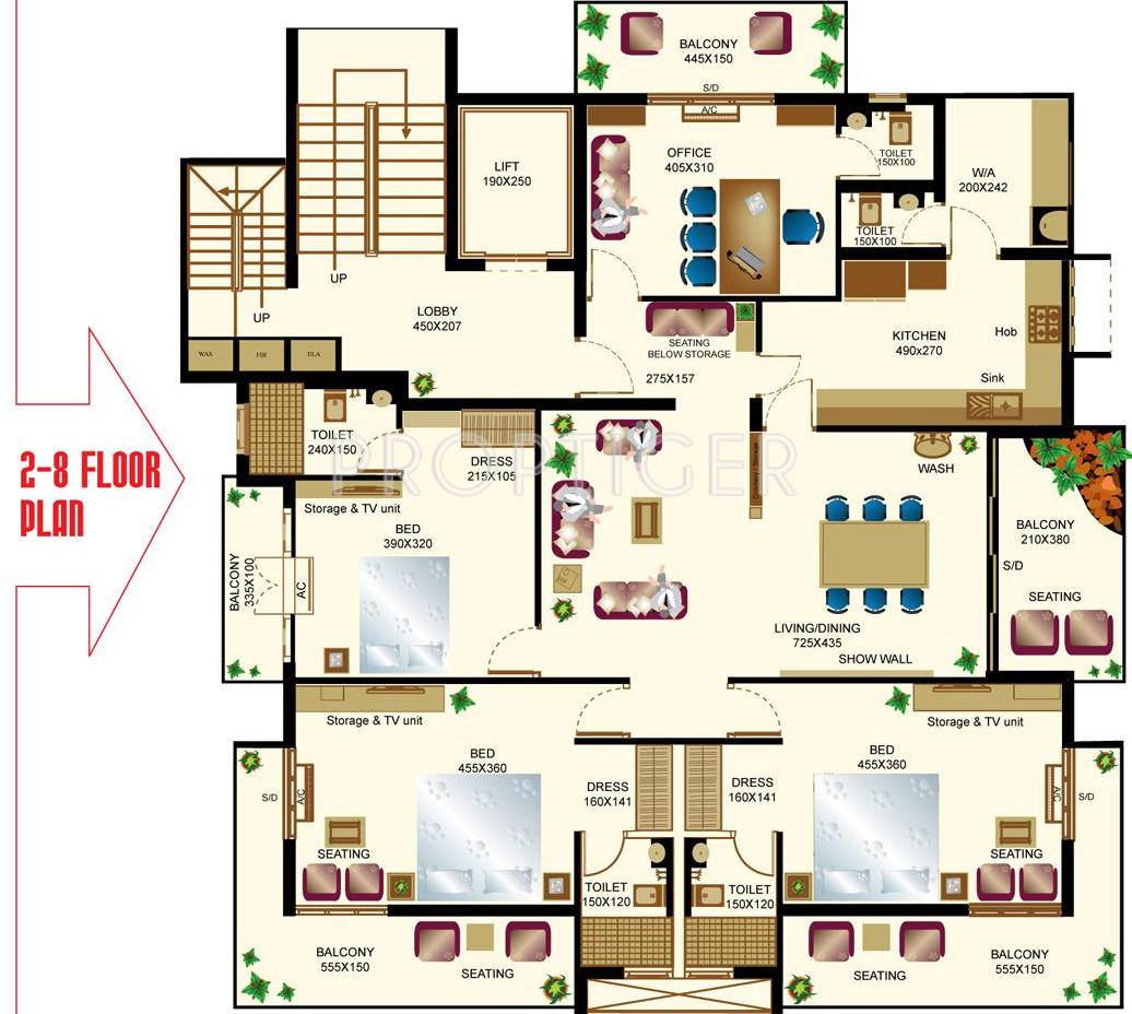 Images for Cluster Plan of AC Opulenz
