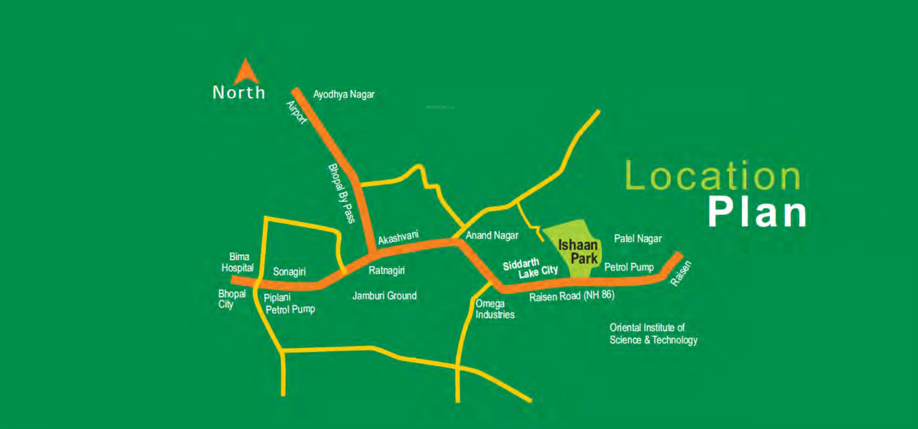 park Location Plan