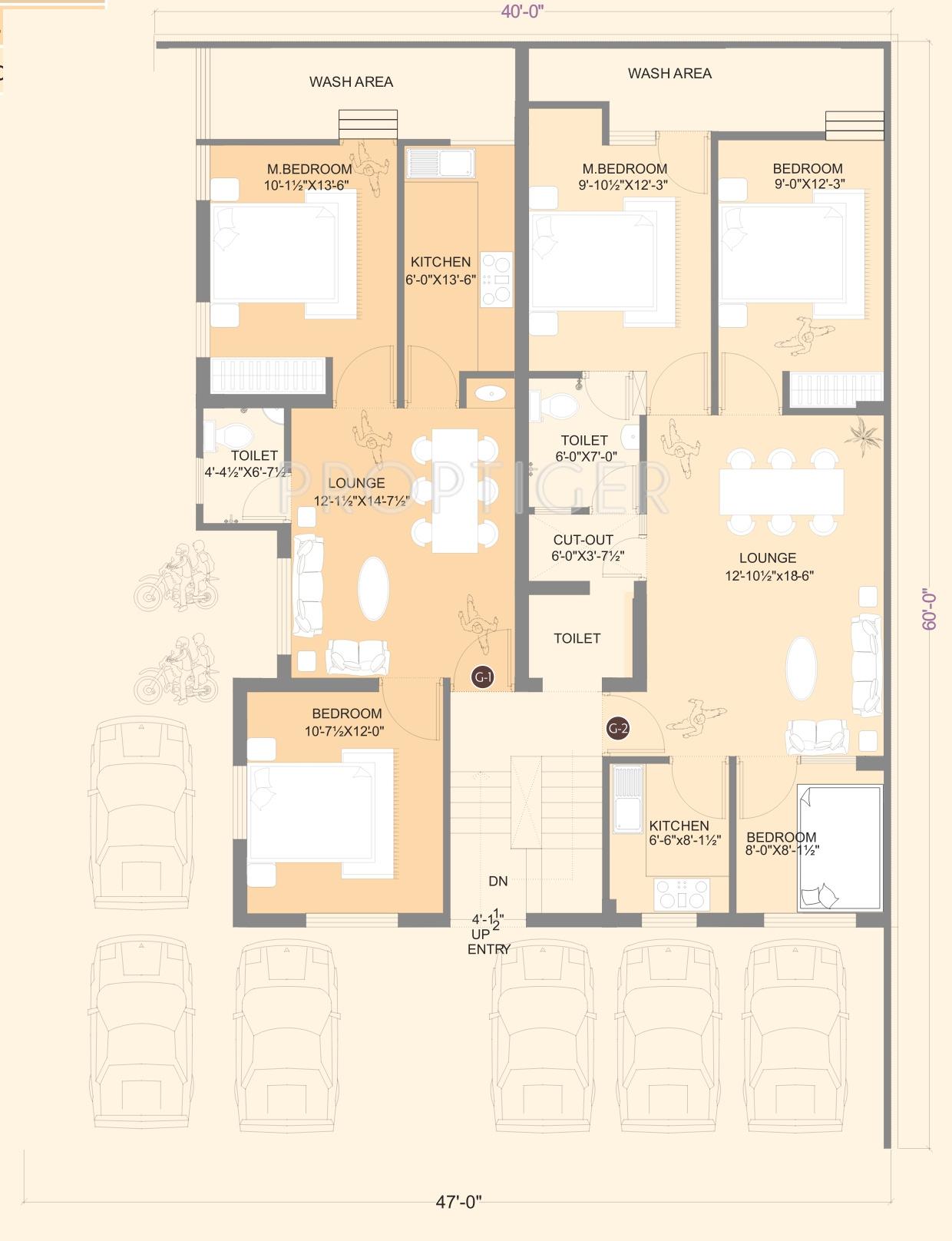 Images for Cluster Plan of Balaji Vani Residency