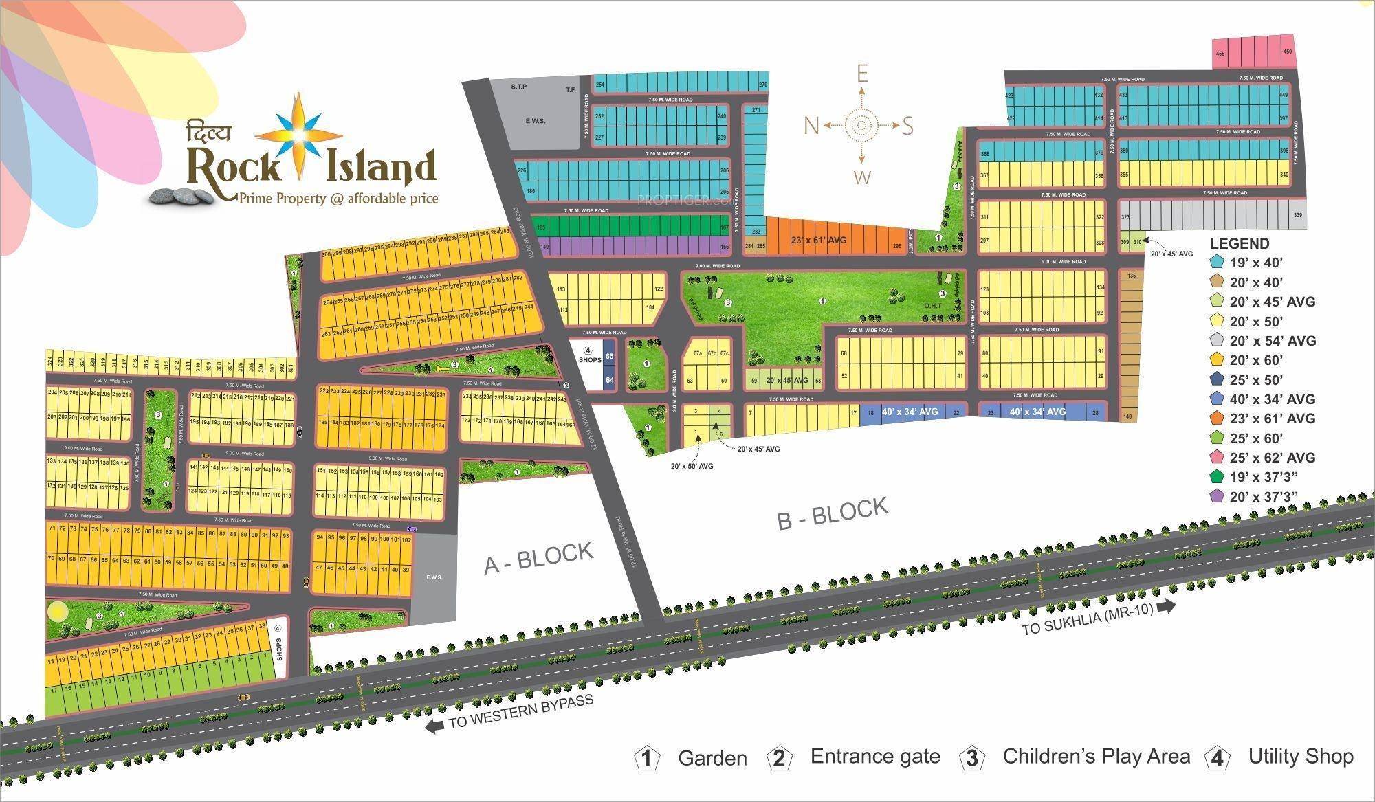 Images for Layout Plan of Aarush Divya Rock Island