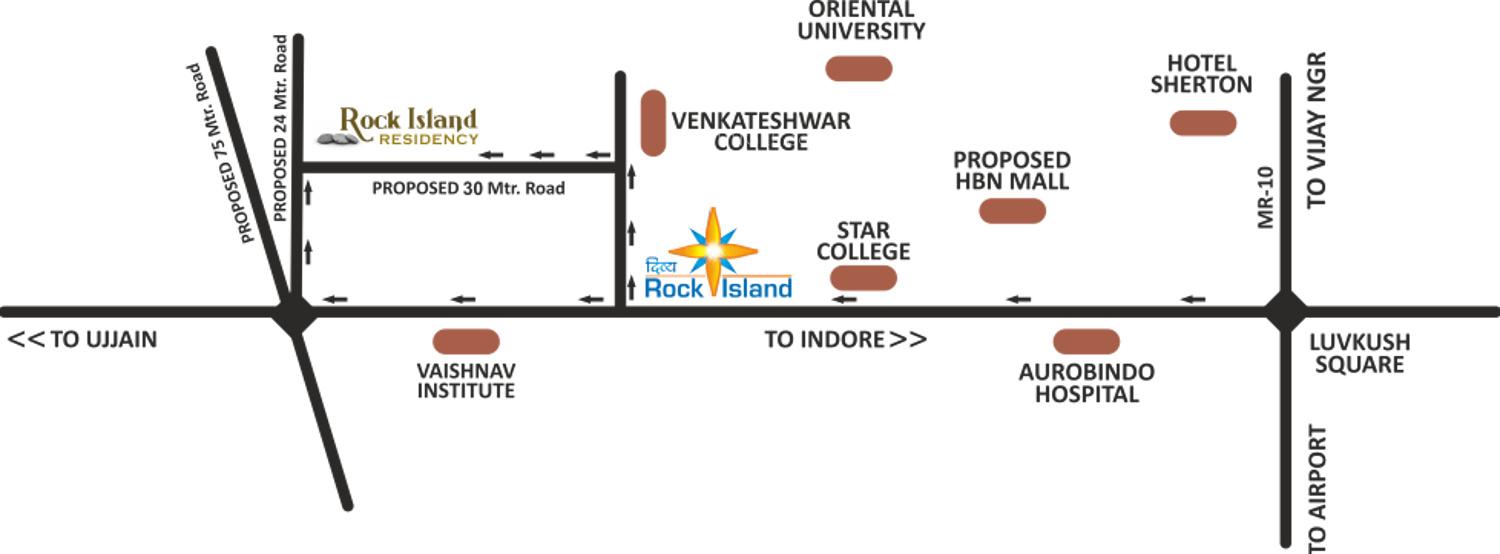 Images for Location Plan of Aarush Divya Rock Island