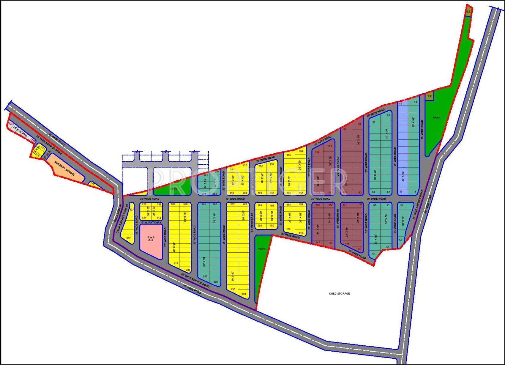 Images for Layout Plan of Jiyo Swarn City