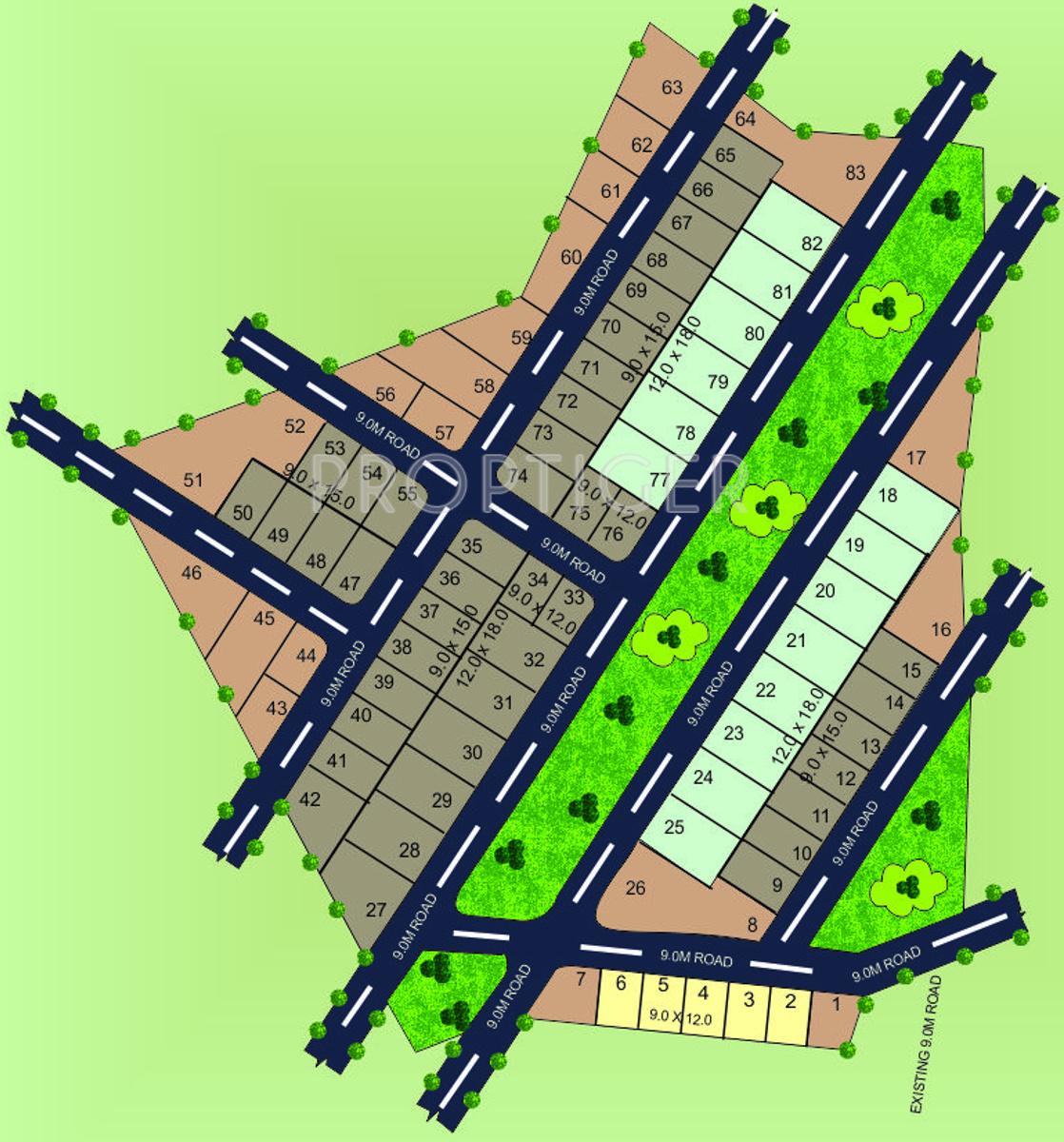 Images for Layout Plan of Manasa Tej