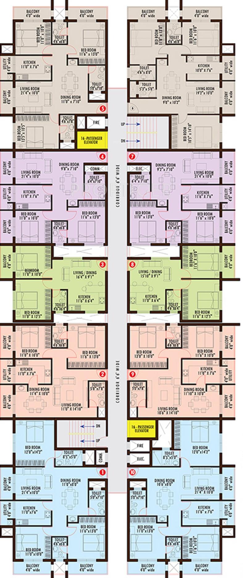 Images for Cluster Plan of Karuna Fortuna
