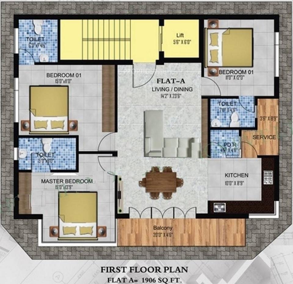 Images for Cluster Plan of Bhoomi Qubed