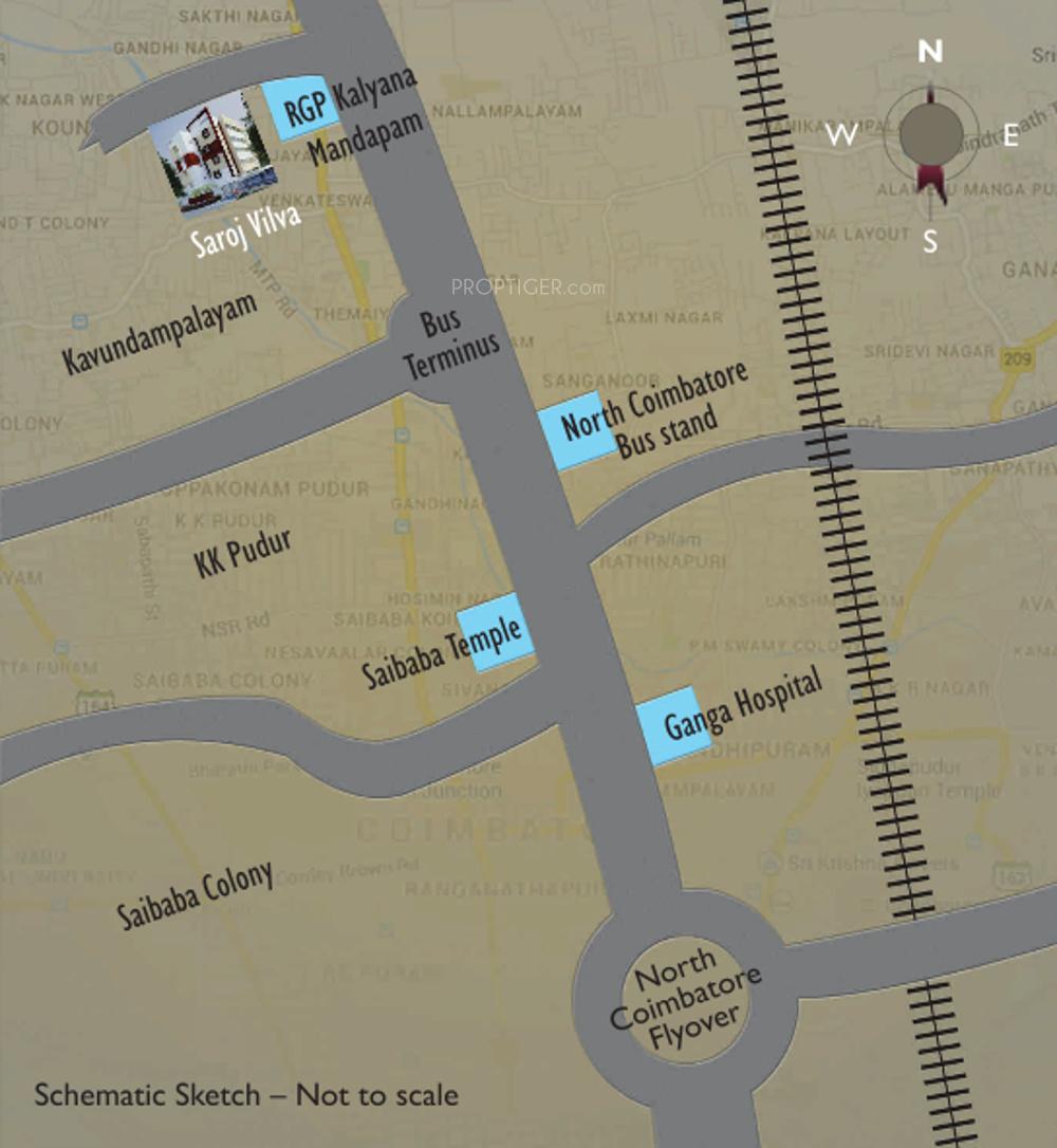 Images for Location Plan of Saroj Vilva