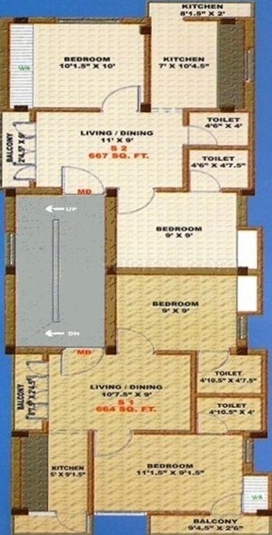 Images for Cluster Plan of Avenue Anbiya