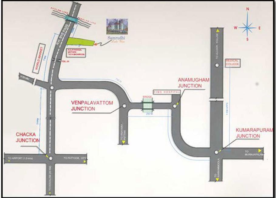 lake-view Images for Location Plan of Artech Lake View