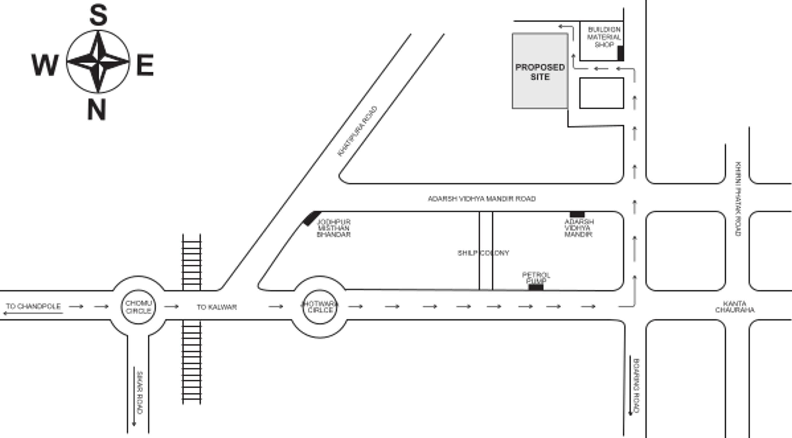 Images for Location Plan of Unnati Enclave
